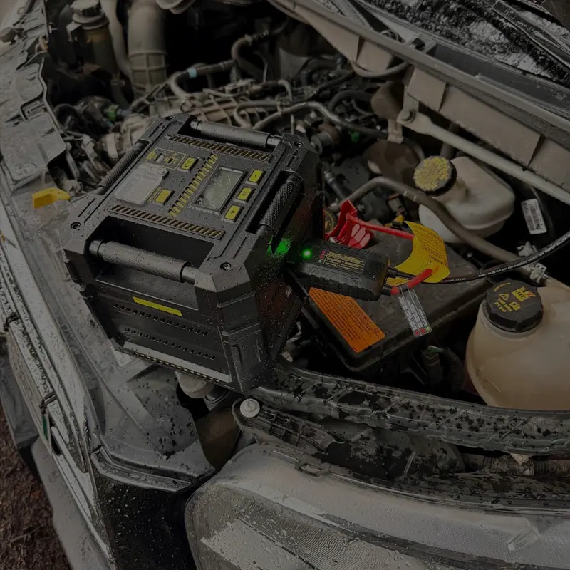 OpenAer battery jump start roadside assistance